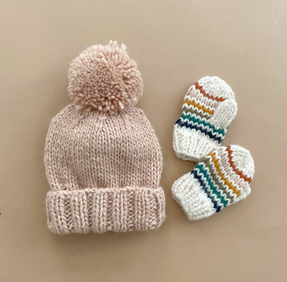 Classic Pom Hat | Blush