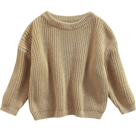 Sand Signature Sweater