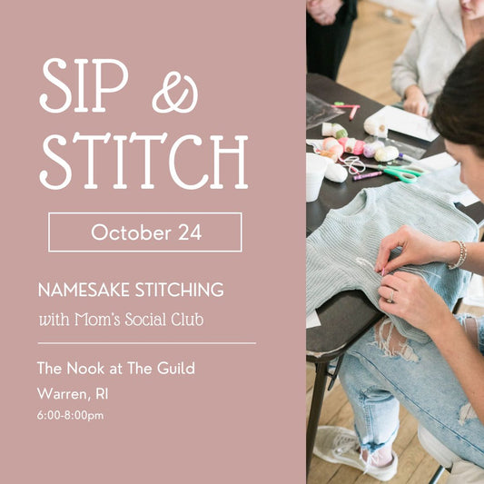 Sip and Stitch with Mom's Social Club