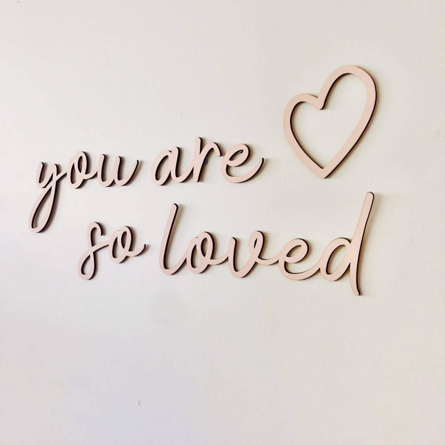 You are So Loved Wall Art